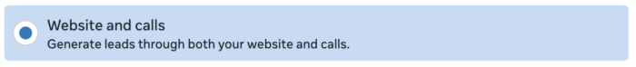 Website and Calls Conversion Location